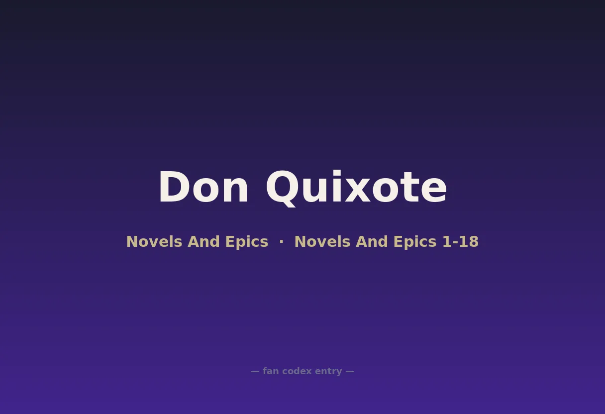 Don Quixote