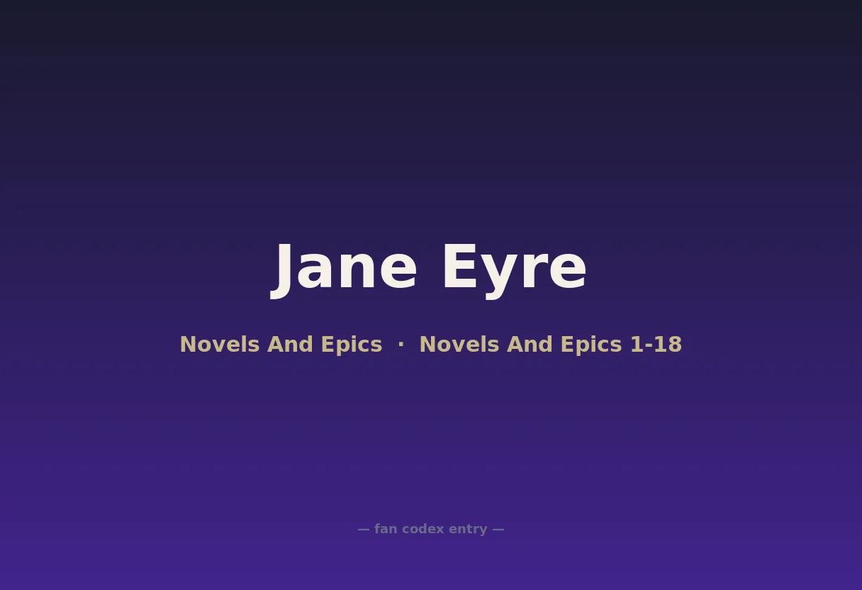 Jane Eyre